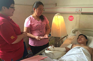 傳遞關懷，共聚愛心——喜有沃與愛同行